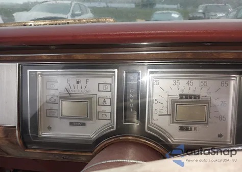 1984 Mercury Grand Marquis из США, поврежденный, VIN 1MEBP95F6EZ663337